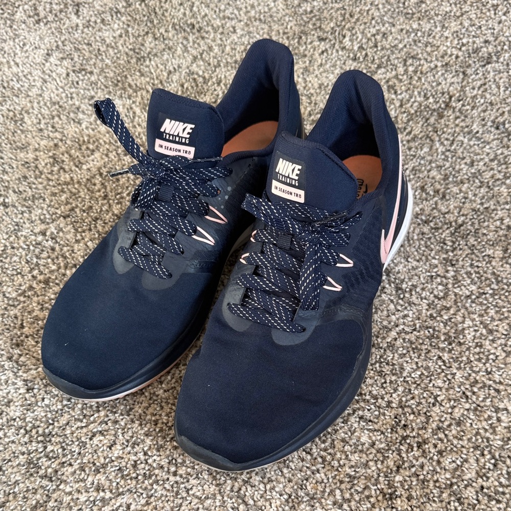 Nike Women's Dark Blue Athletic Shoes